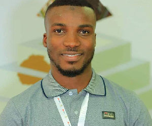 Founder of the Ghana Fruit Cart, Ahmed Jamaldeen Yahsir