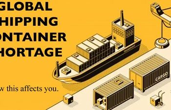 Shortage of shipping containers